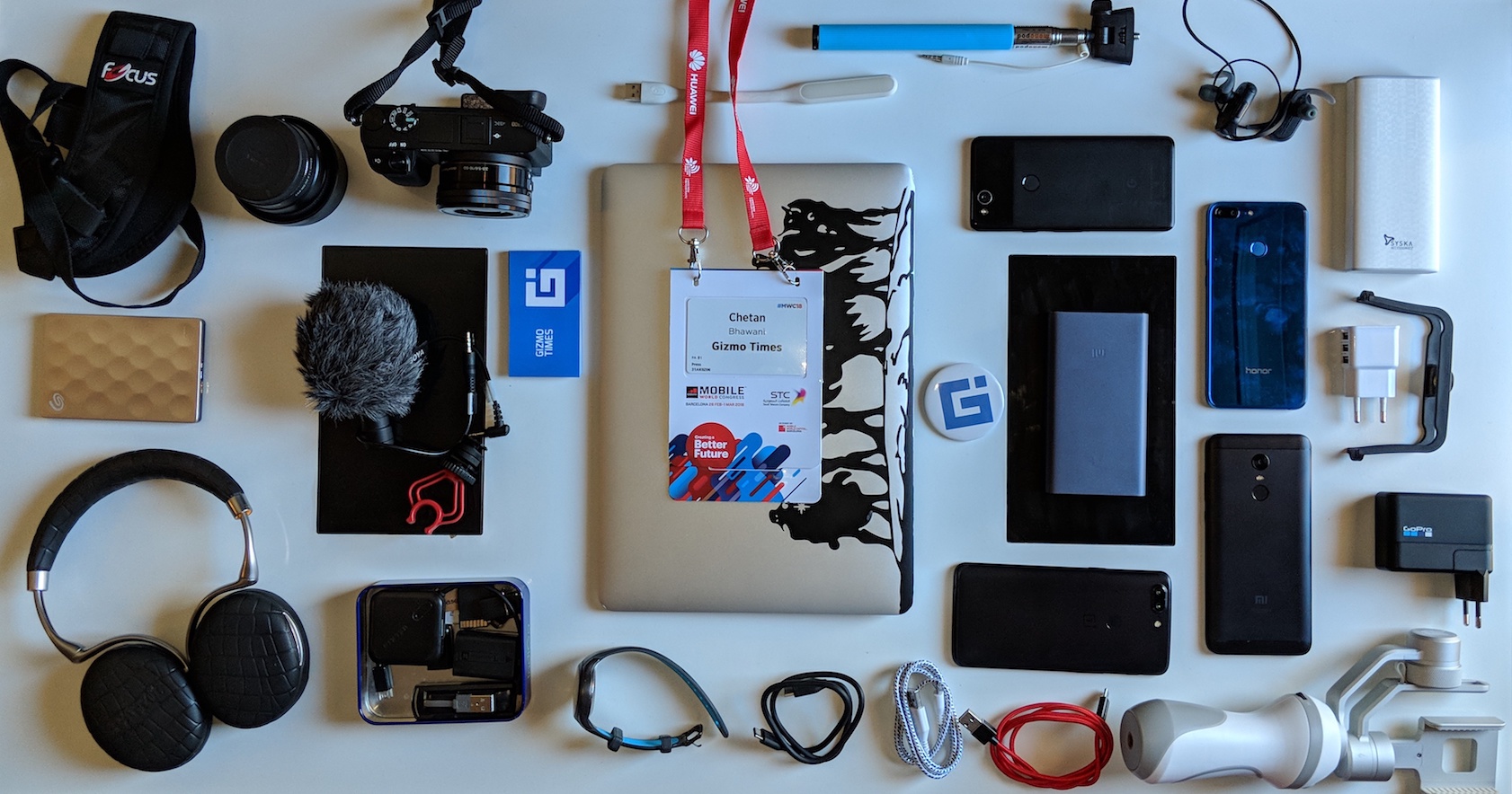 MWC 2018 What's in my bag