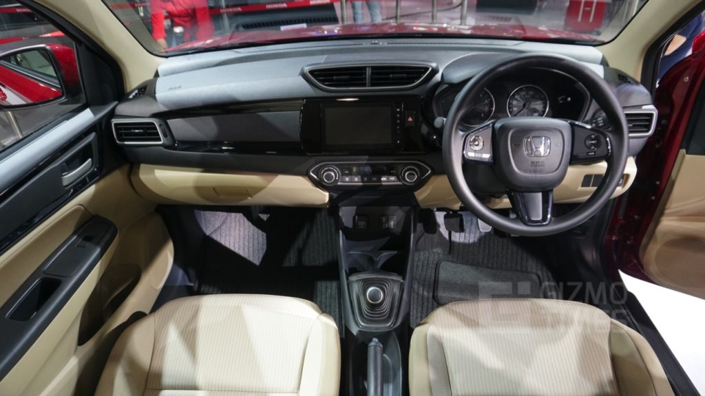 New Honda Amaze 2018 Interior