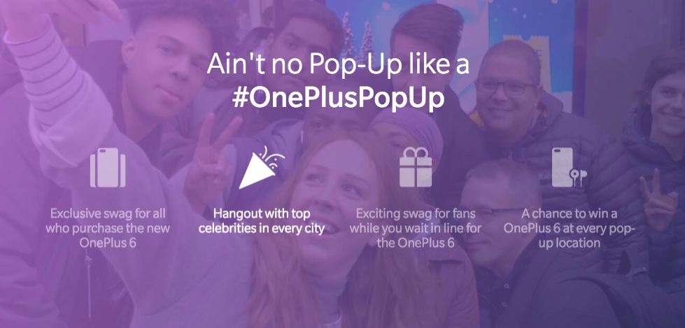 OnePlus Popup