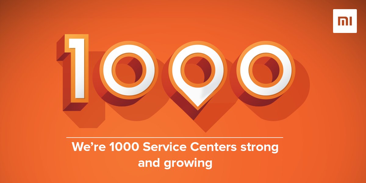 1000th service center