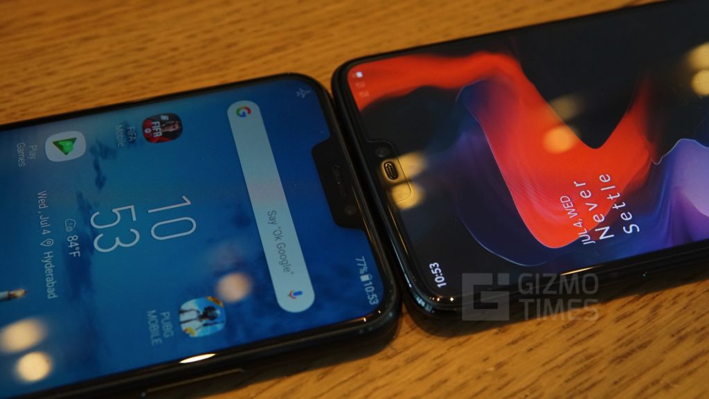 Asus zenfone 5 2018 vs oneplus 6