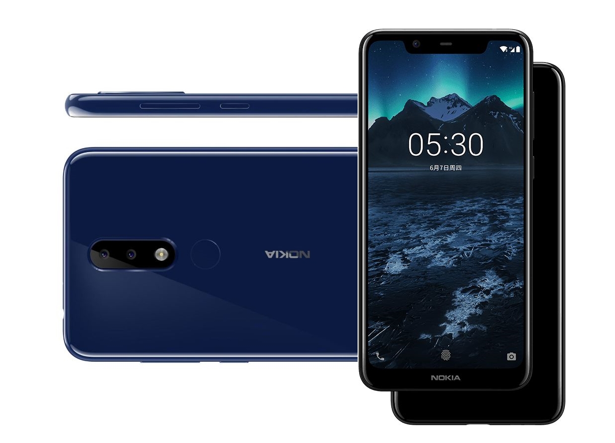Nokia X5 with 5.86-inch notched display, Helio P60 chipset goes ...