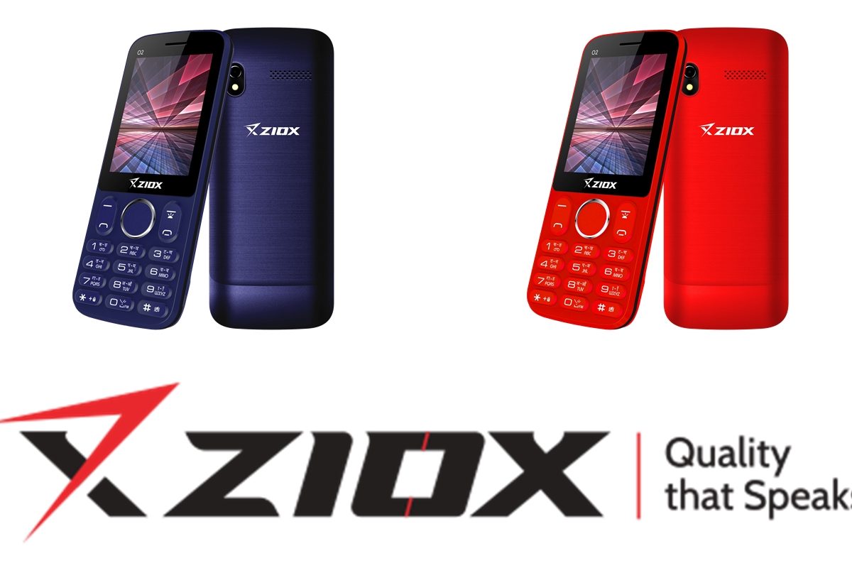 Ziox O2 feature phone with 2.8inch display,3000 mAh battery announced