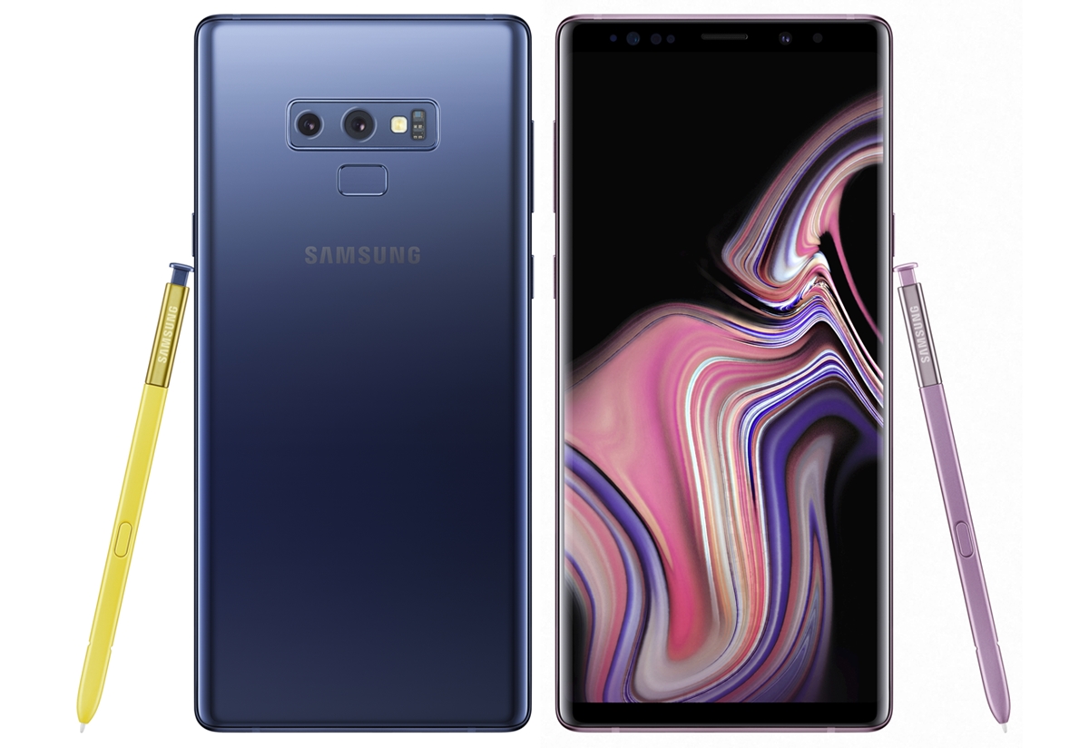 Samsung Galaxy Note 9 Front & Back