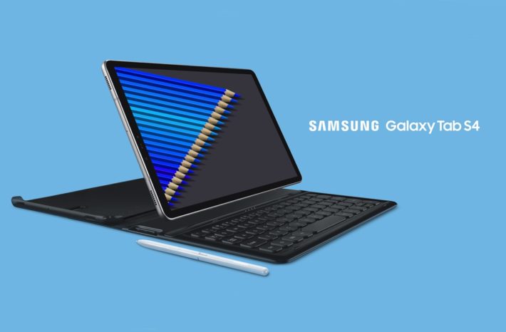 samsung galaxy tab s4 debuts with 10.
