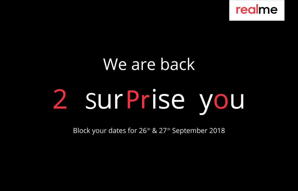 Realme 2 Pro Launch Invite