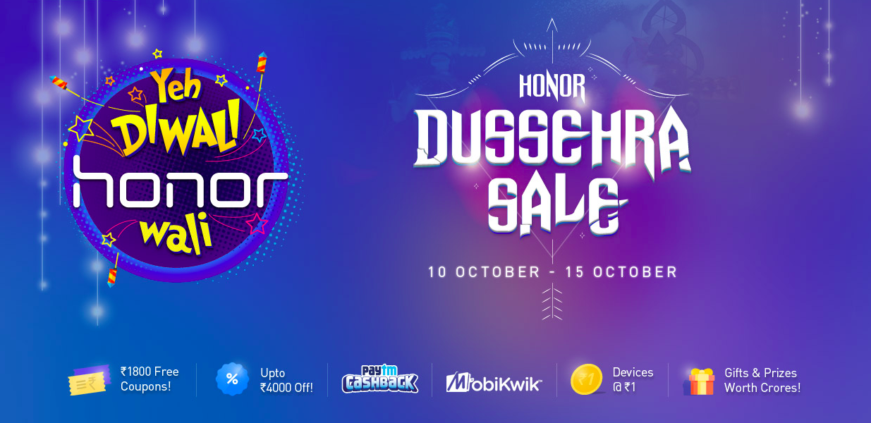 Honor Diwali Sale