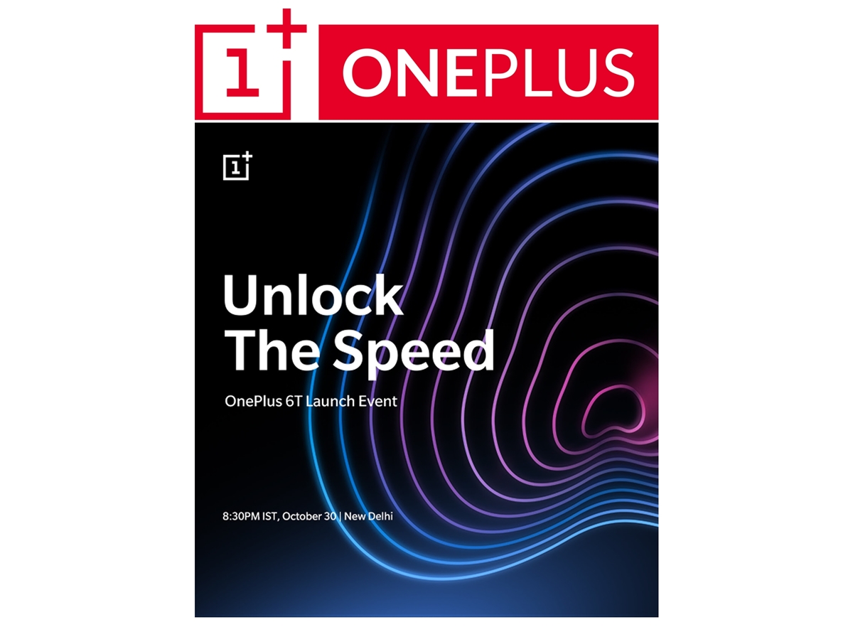 OnePlus 6T India Launch Invite