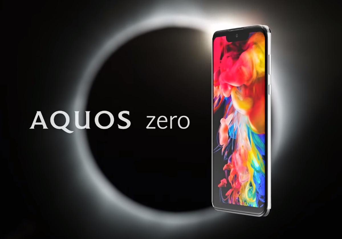 Sharp Aquos Zero with 6.22 WQHD+ OLED display, Snapdragon 845 announced