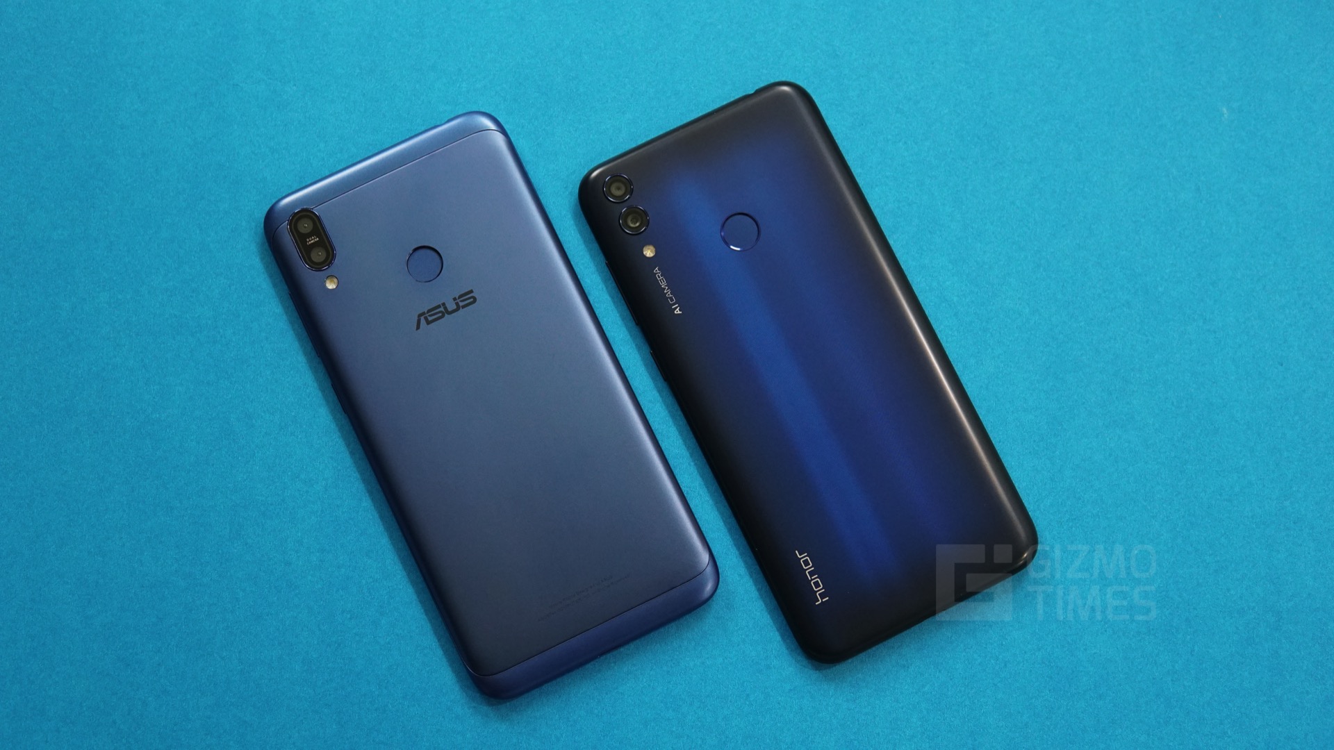ASUS ZenFone Max M2 vs Honor 8C Back