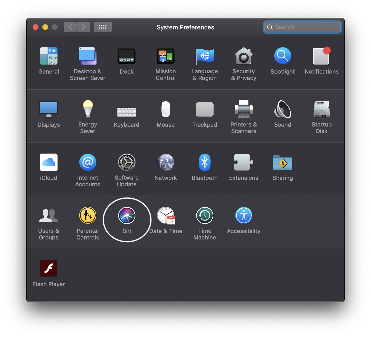 System Preferences Mac