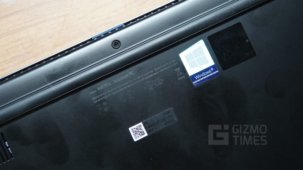 Asus Vivobook X412 Back