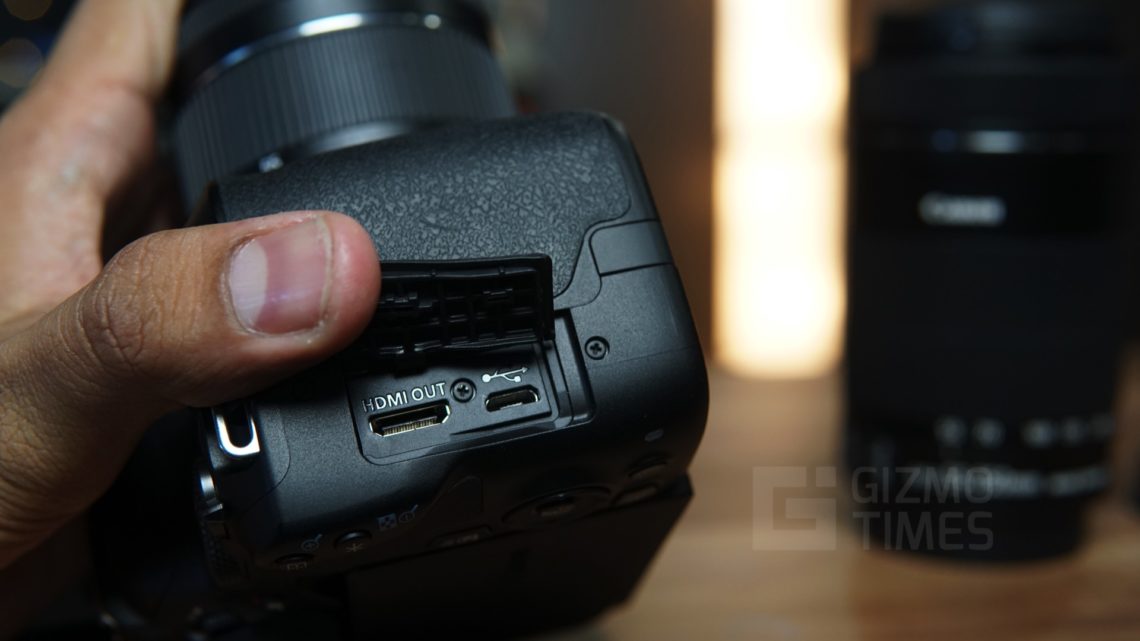 Canon EOS 200D II ports Gizmo Times