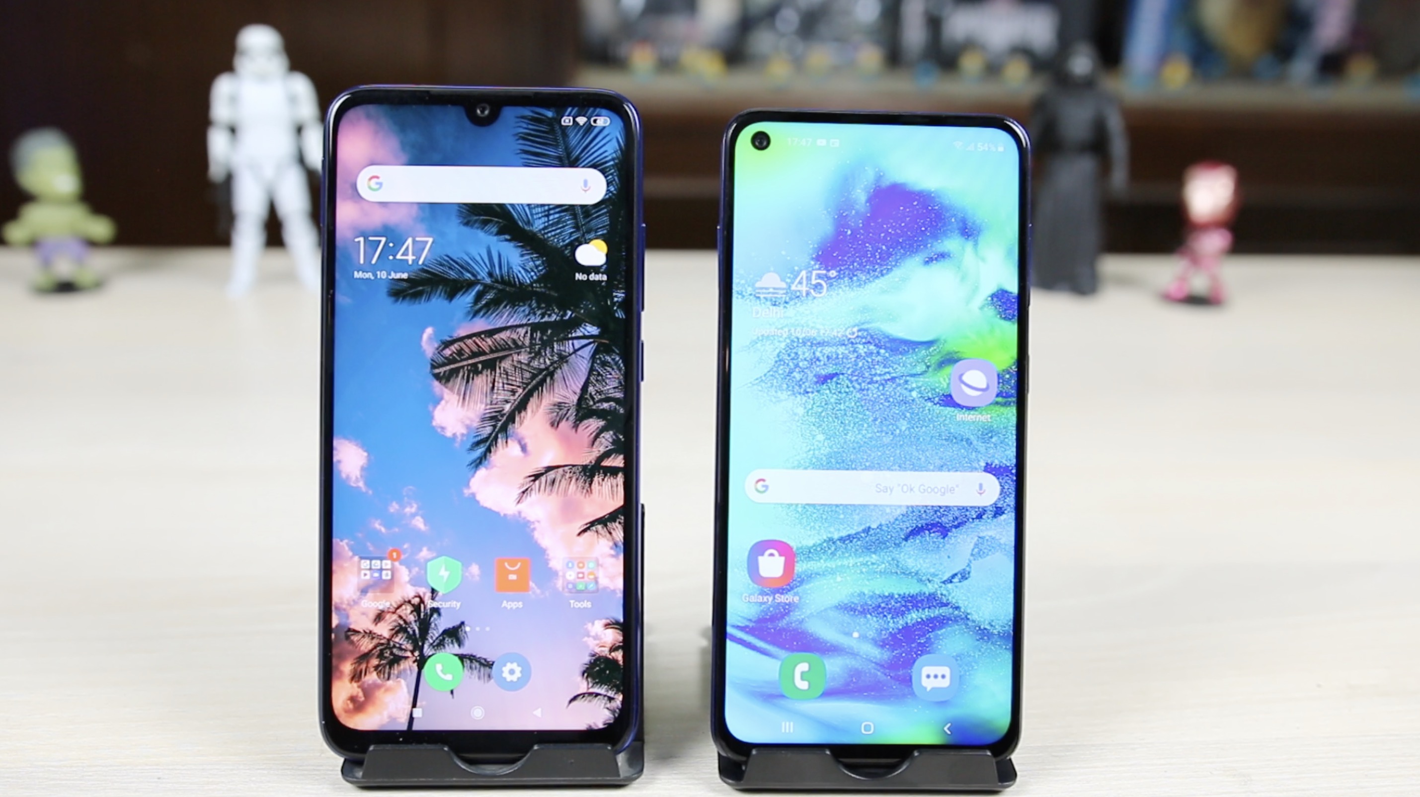Galaxy M40 vs Redmi Note 7 Pro comparison