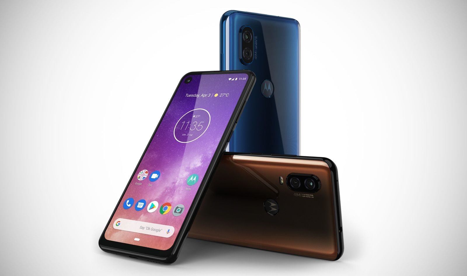 Motorola One Vision with 21:9 punch-hole display, Android One launched