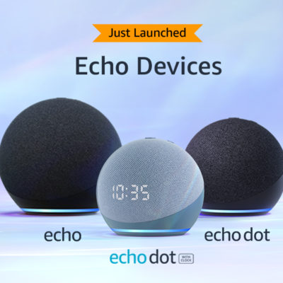 New Amazon Echo and Echo Dot