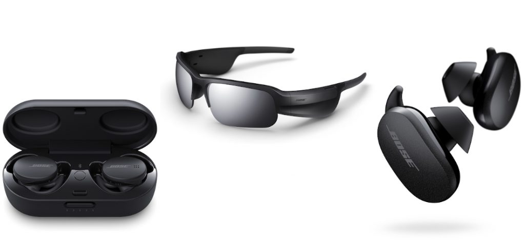 Bose Earbuds and Frames
