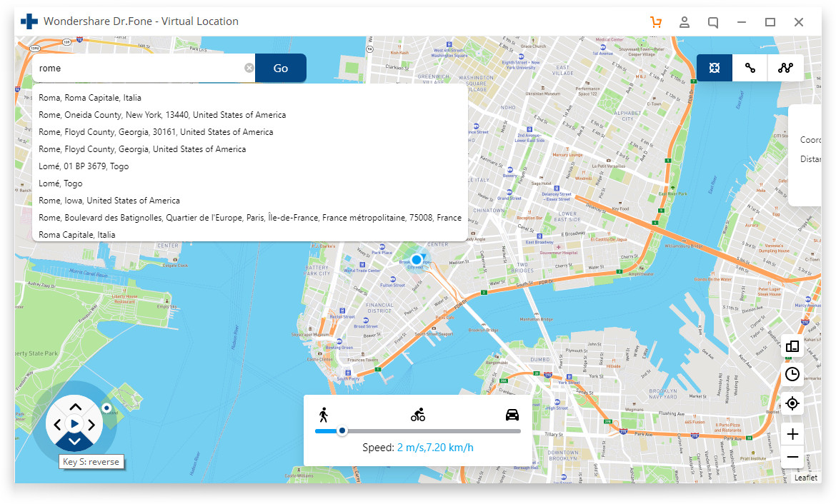 Virtual Location GPS iOS