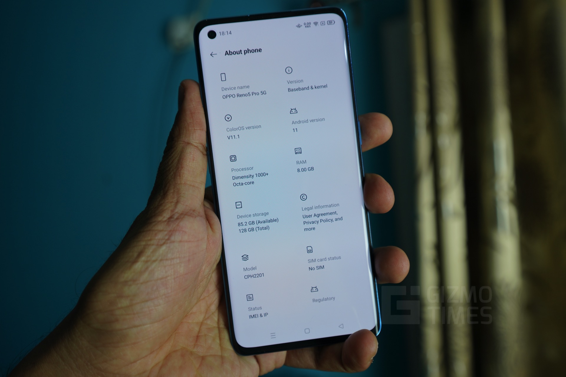 OPPO Reno 5 Pro 5G About