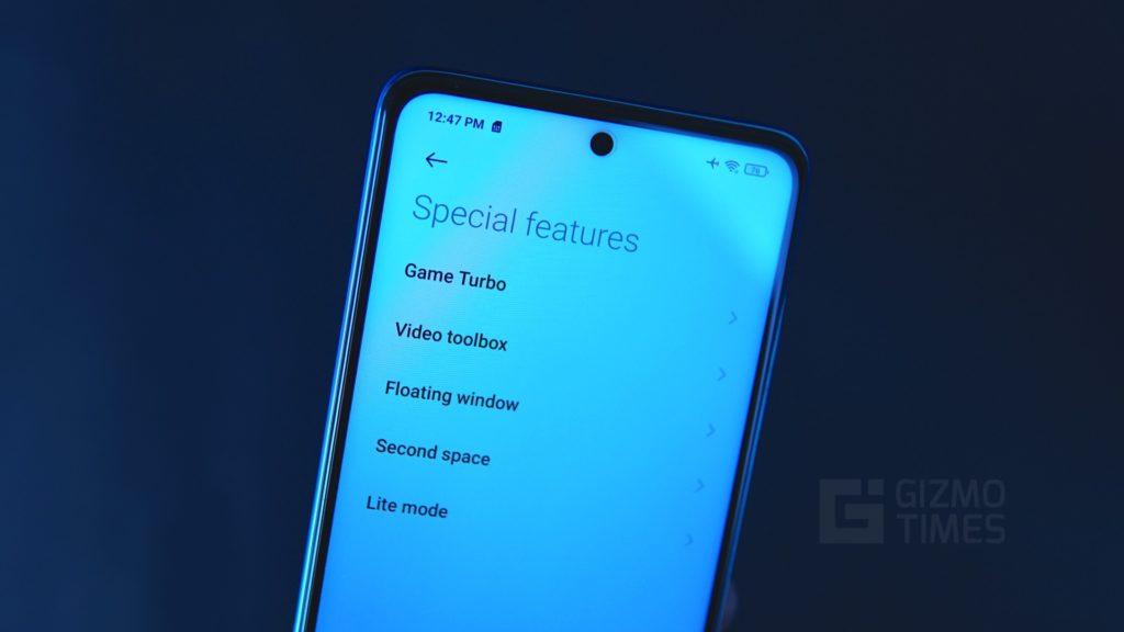 Xiaomi Mi 10i MIUI special features