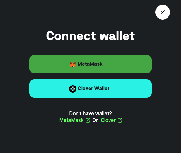 Dogechain Bridge Connect Wallet