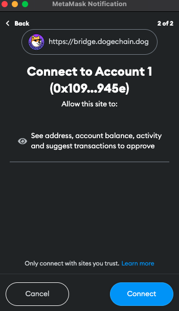 Dogechain Portal Wallet Metamask